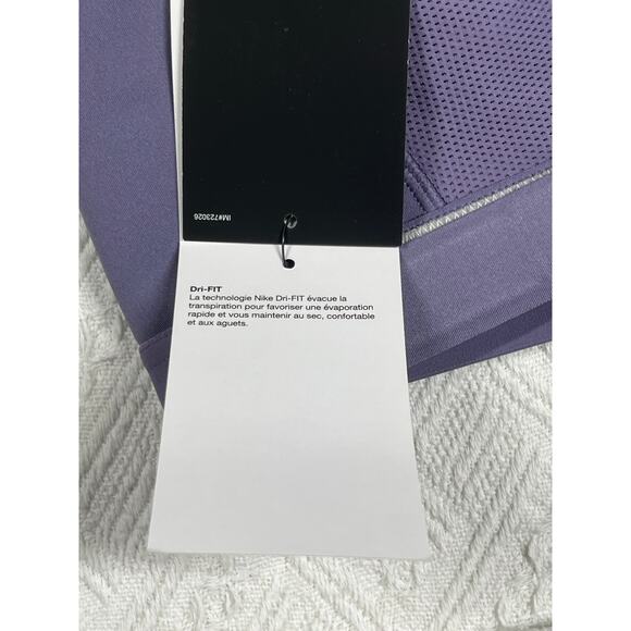 Nike Swoosh High Support Adjustable Sports Bra, in Purple, size XS NWT - Picture 10 of 10